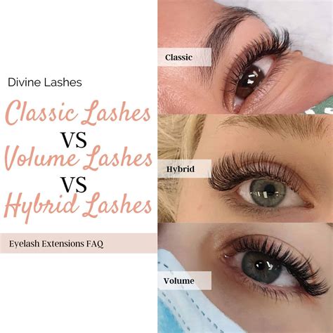 Eyelash Extensions Classic Vs Hybrid Get To Know Which Is Right For You