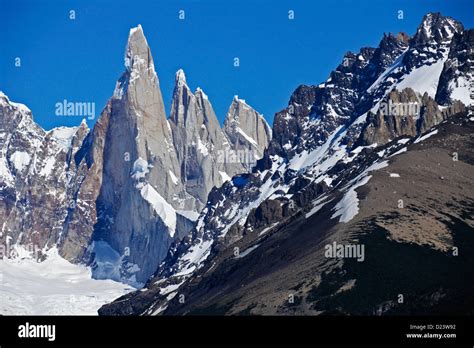 Fitz Roy And Cerro Torre Mountains Hi Res Stock Photography And Images