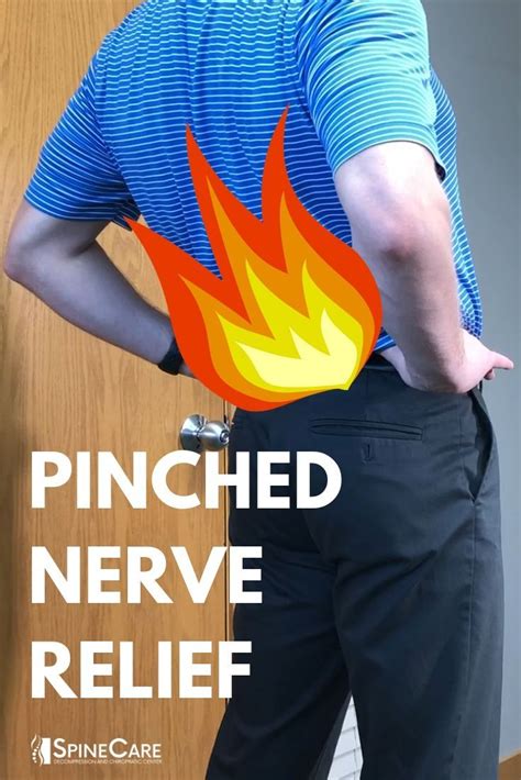 How To Get Rid Of A Pinched Nerve Pinched Nerve Nerve Relief