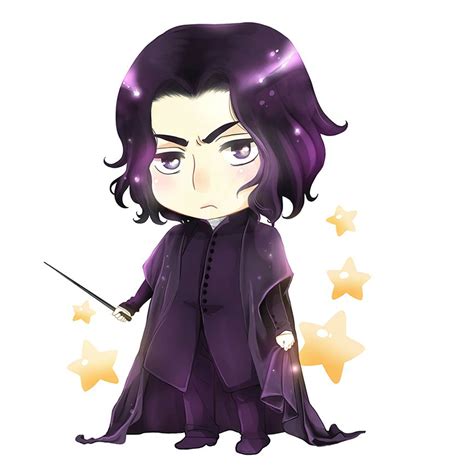 Severus Snape Chibi From Harrypotter By Melina M Magical World Of Harry