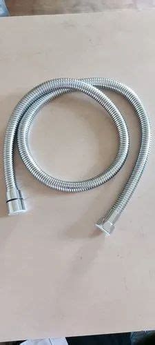 Silver Stainless Steel Ss Shower Tube Dimension Size 1 Ans 1 5 Meter