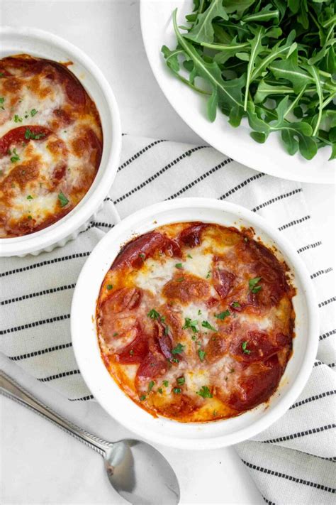 Easy Pizza Bowl Recipe Low Carb And Keto Friendly