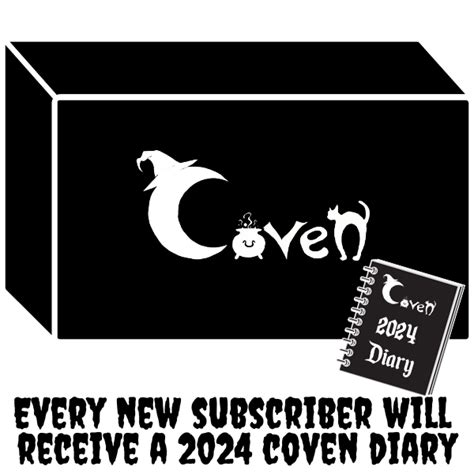 Sign Up Coven Alternative Witch Spooky Goth Subscription Boxes