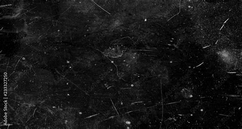 Black Scratched Grunge Background Old Film Effect Space For Text
