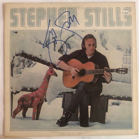 Lot Detail Stephen Stills In Person Signed Self Titled Record Album