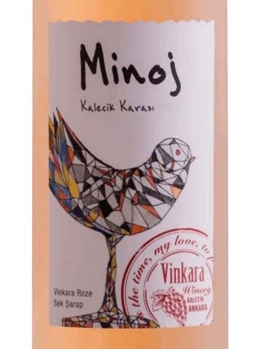 Vinkara Winery Minoj Kalecik Karası Rosé Vivino