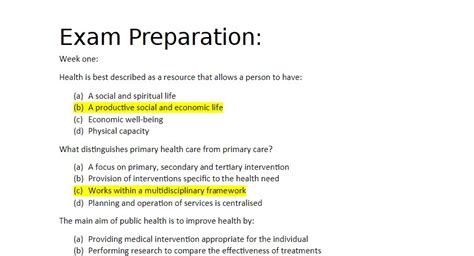 Primary Health Care Ns1220 03 Exam Prep Questions And Answers Wks