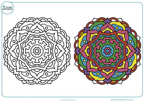 Dibujos De Mandalas Para Colorear Para Niños