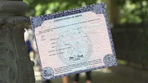 Gender Neutral Birth Certificates Law In Effect In New York City