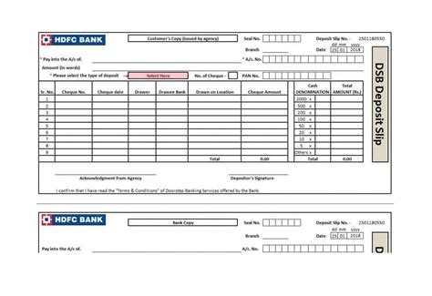 The amount of cash tendered. Editable 37 Bank Deposit Slip Templates & Examples ᐅ Template Lab Cash Deposit Slip Template PDF ...