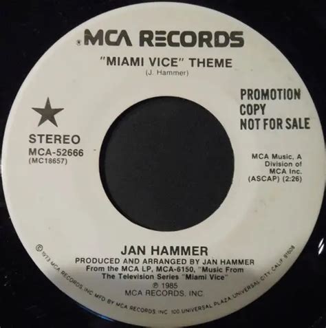 jan hammer miami vice theme vinyl records lp cd on cdandlp