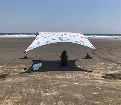 Neso Tents Gigante Beach Tent 8ft Tall 11 X 11ft Biggest Portable Beach Shade Upf 50 Sun