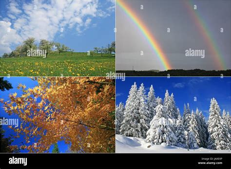 Circle Four Seasons Hi Res Stock Photography And Images Alamy