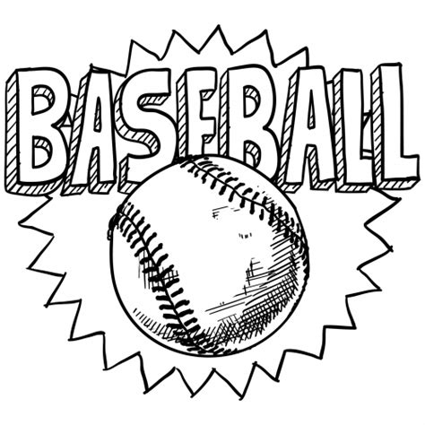 Free Printable Baseball Coloring Pages For Kids Best