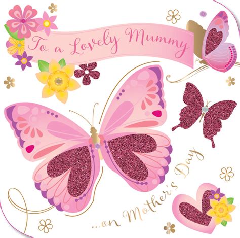 Lovely Mummy Happy Mothers Day Greeting Card Cards Love Kates