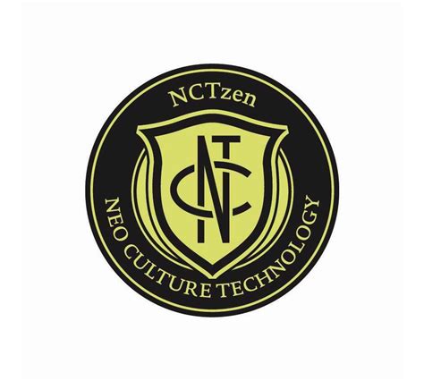 Nct Nctzen Logo Desain Stiker Stiker Gambar Realistis