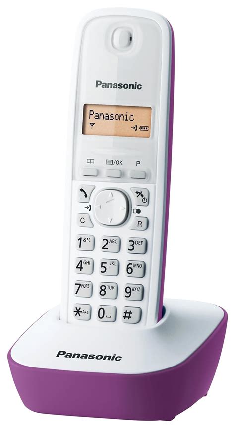 Panasonic Kx Tg1611 Telefono Cordless Domestico Con Base Montabile A
