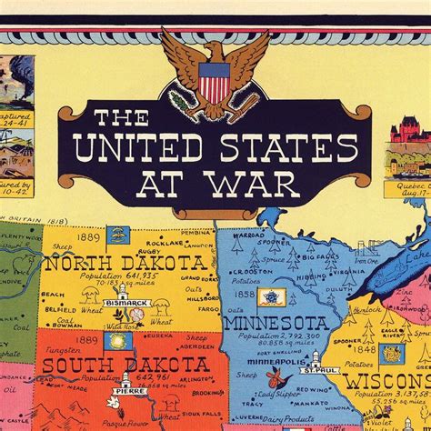 World War 2 Map World War 2 Map Ww2 Poster Usa Map Vintage Etsy