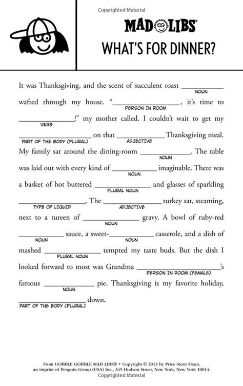 • print your mad libs on any cardstock to match your wedding theme. Tinderbox Export Templates Are Mad Libs - Ordinary Human ...