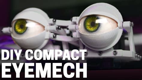 How To Make A Compact Animatronic Eye Mechanism With 3d Printing And