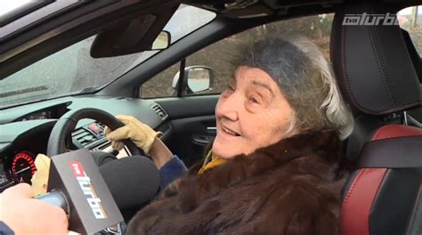 81 Year Old Grandma Drives A Subaru Wrx Sti Autoevolution