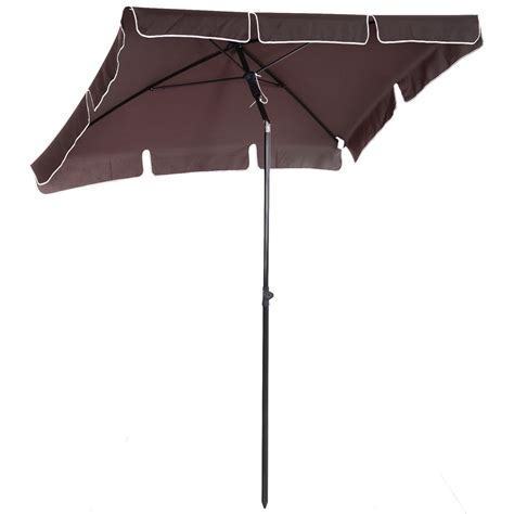 Parasol Rectangulaire Inclinable Diamètre 2 M Leroy Merlin