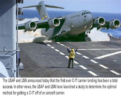 C 17 Aircraft Carrier Landing