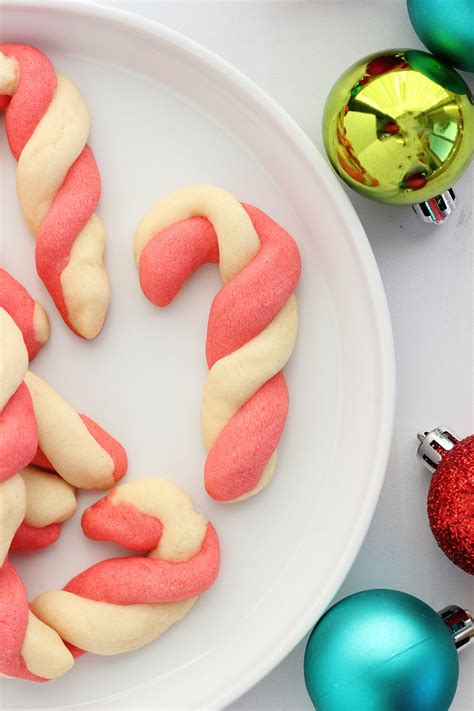 Christmas Candy Cane Cookies One Sweet Appetite