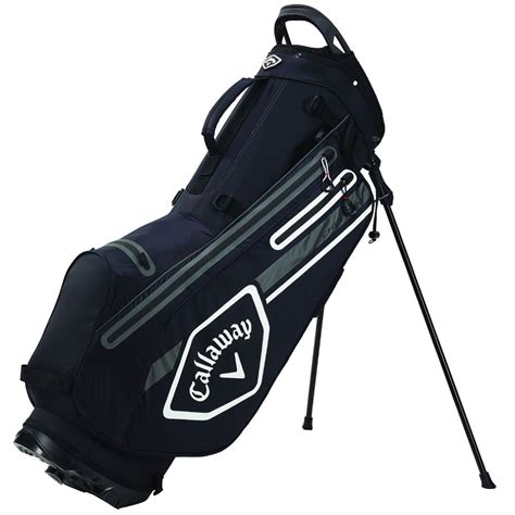 Callaway 2021 Chev Dry Waterproof Golf Stand Bag Blackcharcoalwhite