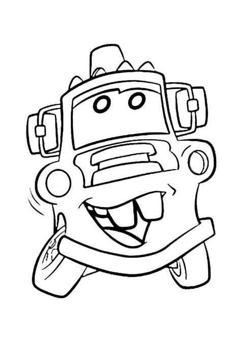 Tow Mater Coloring Page At Getcolorings Com Free Printable Colorings Sexiezpix Web Porn