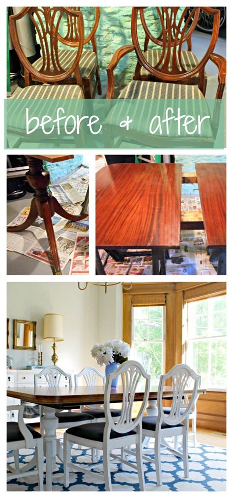 Find a style that best suits you. DINING TABLE & CHAIR MAKEOVER: A very inexpensive auction ...