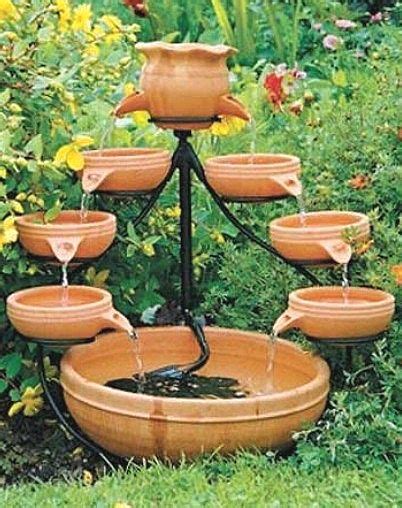 Cascading Dual Solar Water Fountain Solar Powered Fountains