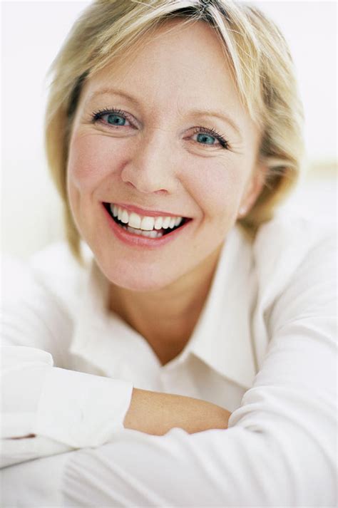 Smiling Woman Photograph By Ian Hootonscience Photo Library Pixels