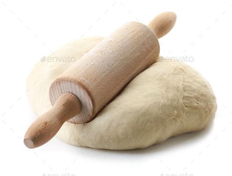 Fresh Dough And Rolling Pin Stock Photo By Magone Photodune
