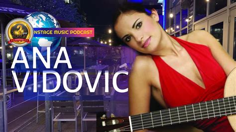 The Most Classic Gal Ana Vidovi With Her Classical Guitar