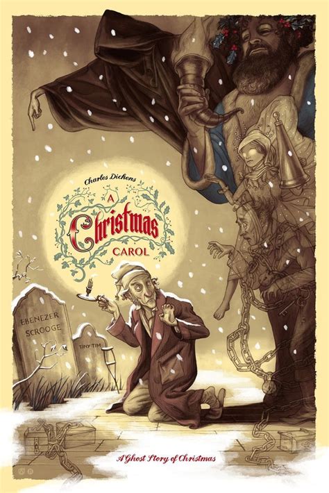 A Christmas Carol Spirits Of Winter Variant Mad Duck Posters The