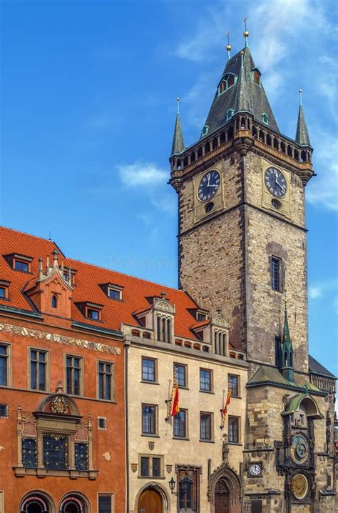 Old Town City Hall Prague Stock Photo Image Of Cityscape 106668814