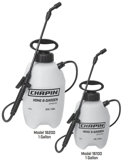 Chapin Gallon Home And Garden Sprayer User Manual