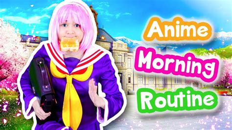 Anime School Morning Routine Anime In Real Life Youtube