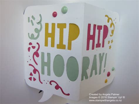 Hip Hip Hooray Pop Up Card