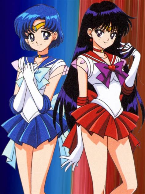 Sailor Mercury Y Mars Sailor Moon Character Sailor Sailor Moon