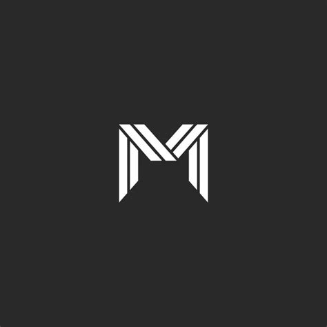 ᐈ Letters Designs Stock Images Royalty Free Letter Mm Logo Backgrounds