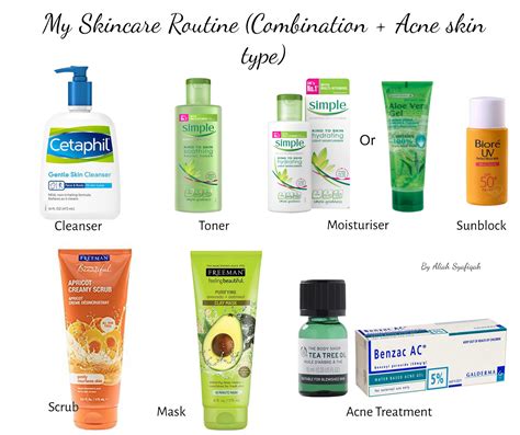 Ini terhadap pengguna di malaysia? My Skincare Routine (Combination and acne skin) - Aliah ...