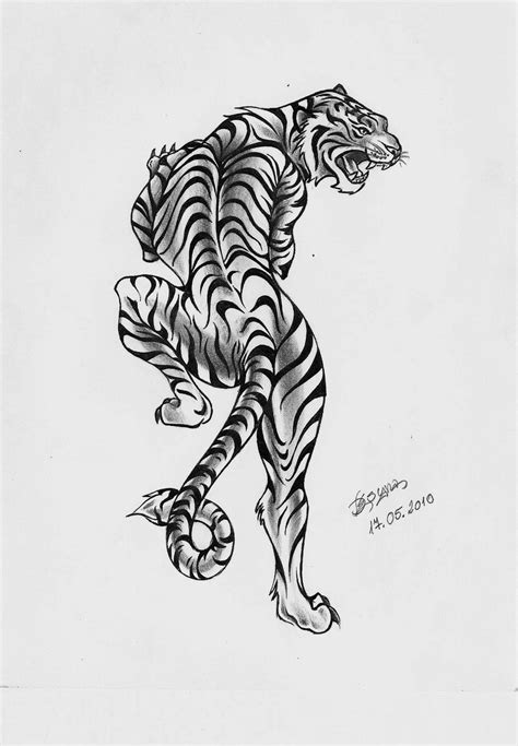 Tiger Tattoo Drawings
