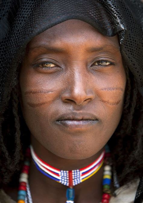Karrayyu Woman With Scars During Gada Ceremony Ethiopia African