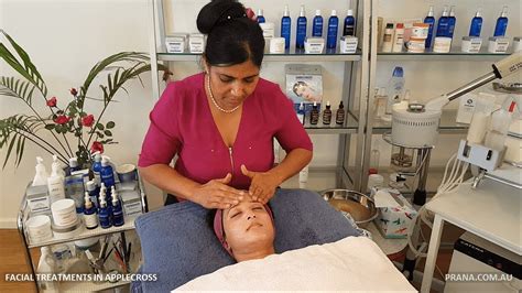 Facial Treatment Facial Massage Prana Applecross Perth Youtube
