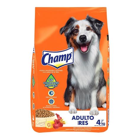 Alimento Para Perro Champ Adulto Todas Las Razas Sabor Res Kg Walmart
