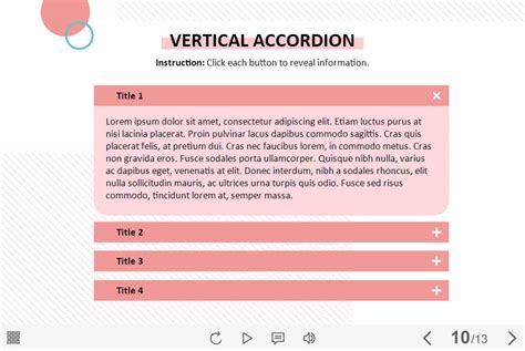 Vertical Accordion — Storyline Template Elearningchips Templates