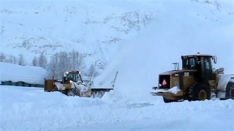 Snow Removal Valdez Alaska Youtube