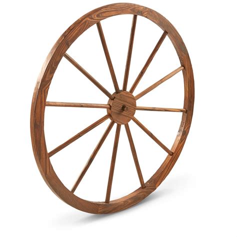 Castlecreek 36 Wooden Wagon Wheel 657785 Decorative Accessories At